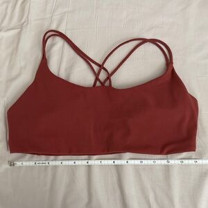 Vuori Strappy Bralette - Women Intimates & Sleepwear rust color size L